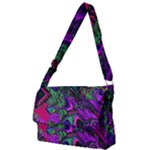 Neon Aquarium Full Print Messenger Bag (L)