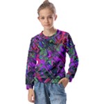 Neon Aquarium Kids  Long Sleeve Tee with Frill 