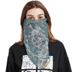 Seaweed Mandala Face Covering Bandana (Triangle)