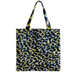 Digital Animal  Print Zipper Grocery Tote Bag