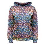 Colorful Flowers Women s Pullover Hoodie
