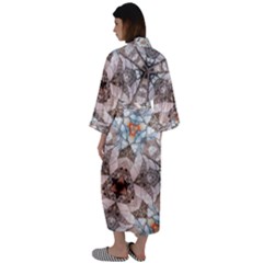 Maxi Satin Kimono 