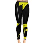 Abstract Pattern Inside Out Leggings
