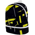 Abstract Pattern Zip Bottom Backpack