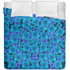 Blue In Bloom On Fauna A Joy For The Soul Decorative Duvet Cover Double Side (King Size) from ArtsNow.com