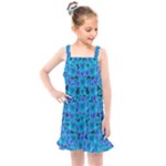 Blue In Bloom On Fauna A Joy For The Soul Decorative Kids  Overall Dress