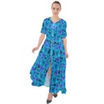 Blue In Bloom On Fauna A Joy For The Soul Decorative Waist Tie Boho Maxi Dress