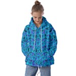 Blue In Bloom On Fauna A Joy For The Soul Decorative Kids  Oversized Hoodie