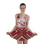 Abstract pattern geometric backgrounds   Mini Skirt