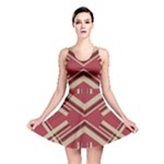 Abstract pattern geometric backgrounds   Reversible Skater Dress