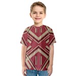 Abstract pattern geometric backgrounds   Kids  Sport Mesh Tee