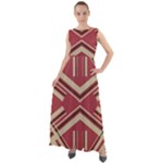 Abstract pattern geometric backgrounds   Chiffon Mesh Boho Maxi Dress