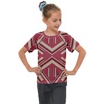 Abstract pattern geometric backgrounds   Kids  Mesh Piece Tee