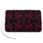 Abstract pattern geometric backgrounds   Pen Storage Case (L)