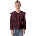 Abstract pattern geometric backgrounds   Kids  Peter Pan Collar Blouse