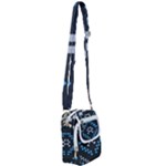 Abstract pattern geometric backgrounds   Shoulder Strap Belt Bag