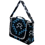 Abstract pattern geometric backgrounds   Box Up Messenger Bag