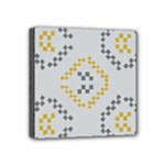 Abstract pattern geometric backgrounds   Mini Canvas 4  x 4  (Stretched)