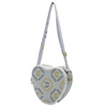 Abstract pattern geometric backgrounds   Heart Shoulder Bag