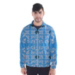 Folk flowers print Floral pattern Ethnic art Men s Windbreaker