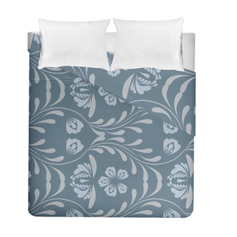 Folk flowers print Floral pattern Ethnic art Duvet Cover Double Side (Full/ Double Size) from ArtsNow.com