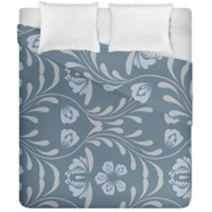 Folk flowers print Floral pattern Ethnic art Duvet Cover Double Side (California King Size) from ArtsNow.com