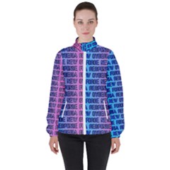 Women s High Neck Windbreaker 