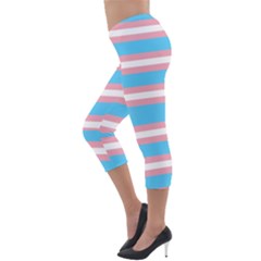 Lightweight Velour Capri Leggings  