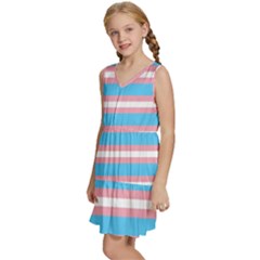 Kids  Sleeveless Tiered Mini Dress 