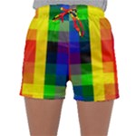 Pride Plaid Sleepwear Shorts