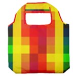 Pride Plaid Premium Foldable Grocery Recycle Bag