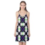 Agender Flag Plaid With Difference Camis Nightgown