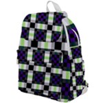Agender Flag Plaid With Difference Top Flap Backpack