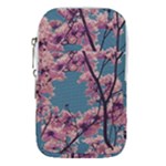 Colorful Floral Leaves Photo Waist Pouch (Large)