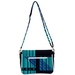 Shoulder Bag with Back Zipper 