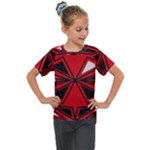 Abstract pattern geometric backgrounds   Kids  Mesh Piece Tee
