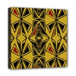 Abstract pattern geometric backgrounds   Mini Canvas 8  x 8  (Stretched)