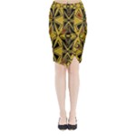 Abstract pattern geometric backgrounds   Midi Wrap Pencil Skirt