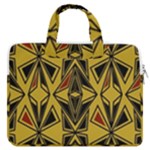 Abstract pattern geometric backgrounds   MacBook Pro 16  Double Pocket Laptop Bag 