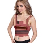 Abstract pattern geometric backgrounds   Crop Top