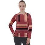 Abstract pattern geometric backgrounds   Women s Long Sleeve Raglan Tee