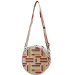 Abstract pattern geometric backgrounds   Crossbody Circle Bag