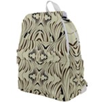 Folk flowers print Floral pattern Ethnic art Top Flap Backpack