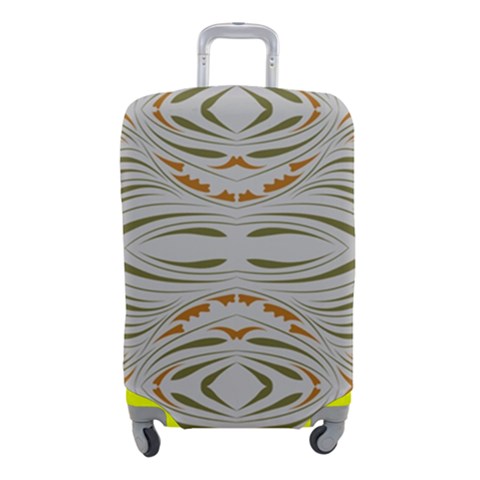 Folk flowers print Floral pattern Ethnic art Luggage Cover (Small) from ArtsNow.com