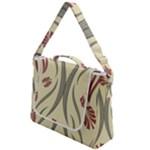 Folk flowers print Floral pattern Ethnic art Box Up Messenger Bag