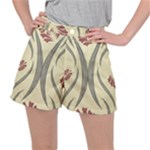 Folk flowers print Floral pattern Ethnic art Ripstop Shorts