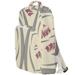 Folk flowers print Floral pattern Ethnic art Double Compartment Backpack