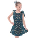Waterlilies In The Calm Lake Of Beauty And Herbs Kids  Tie Up Tunic Dress