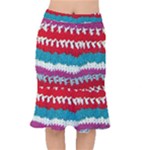 Crochet Stitches Short Mermaid Skirt