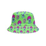 Funky Mushroom Green  Bg Inside Out Bucket Hat (Kids)